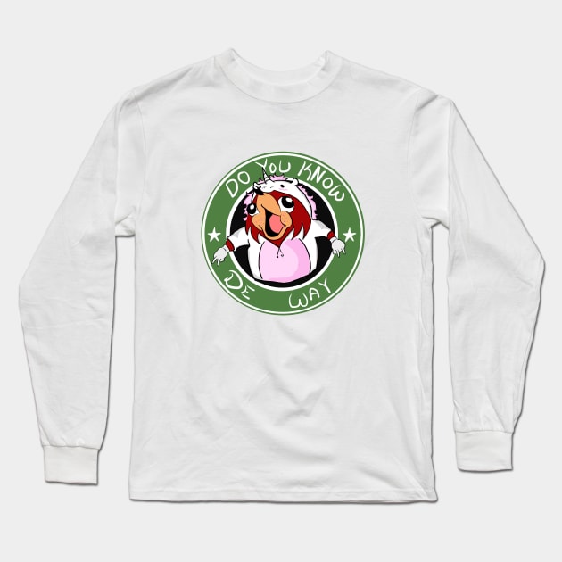 ugandan unicorn Long Sleeve T-Shirt by Make_them_rawr